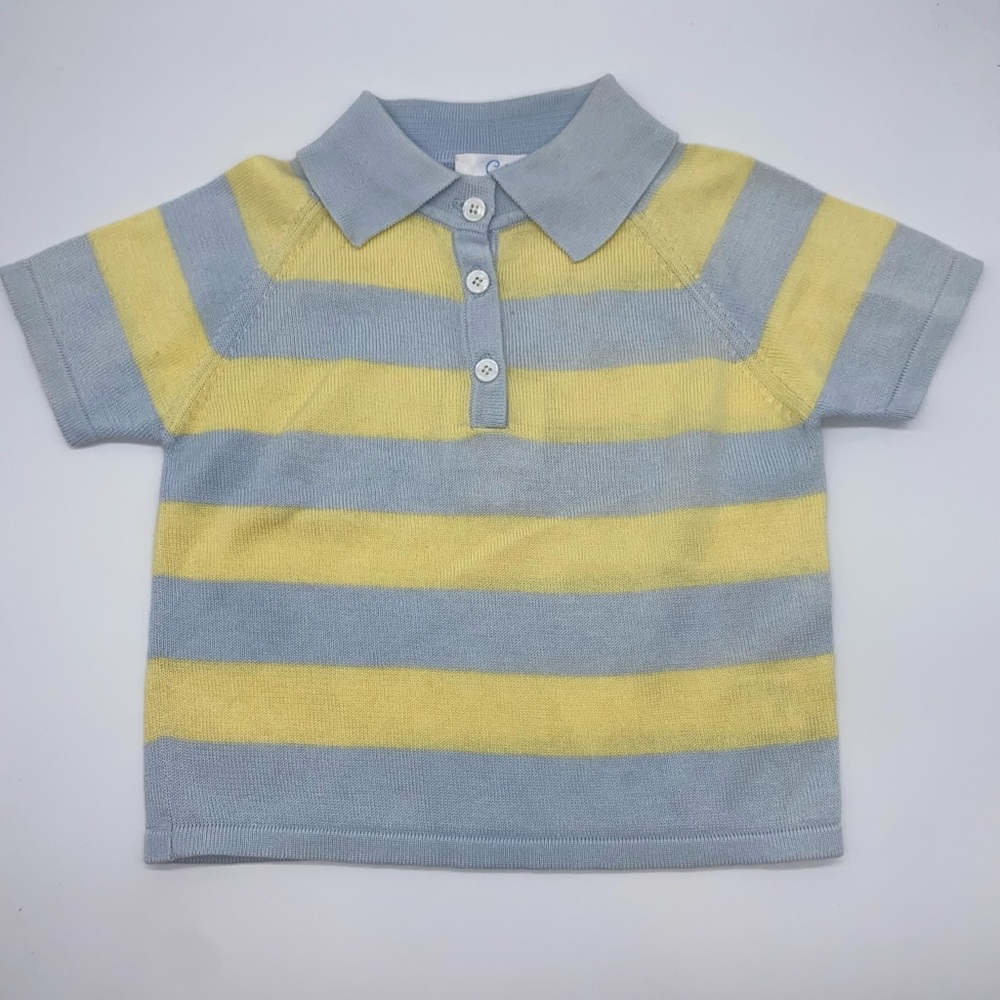 Baby CZ Boys Knit Polo